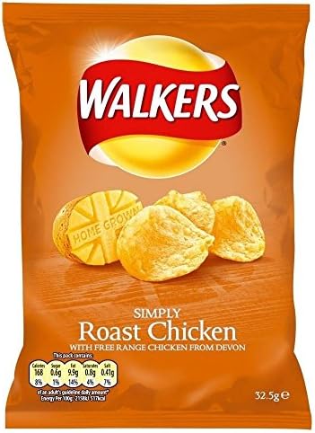Walkers Crisps (32.5gx32) (Roast Chicken)