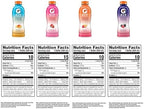 Gatorade Fit Electrolyte Beverage, Healthy Real Hydration, New 2.0 4 Flavor Variety Pack, 16.9.oz Bottles (12 Pack)