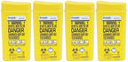Sharpsafe Disposable Sharps Bin 0.2 Litre - Pack of 4 (Packaging May Vary)