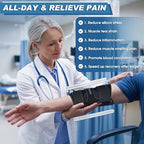 Elbow Brace, Elbow Splint for Cubital Tunnel Brace for Sleeping-Immobilizer for Ulnar Nerve Brace Elbow Pain fit Men & Women