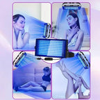 Professional LED Tanning Lamp with 144 Radiances for Home Use Achieve Organic Brown Fast Transportable Pliable Plan Dark Tanning Lamp