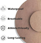 Nepia 30 Pcs Flesh CGM Sensor Patches | Waterproof Adhesive for Dexcom G7/Libre1 2 3/Enlite | 14 Days Long-Lasting Protection | Sweatproof Sensor Covers with Comfortable Fit for Active Lifestyle