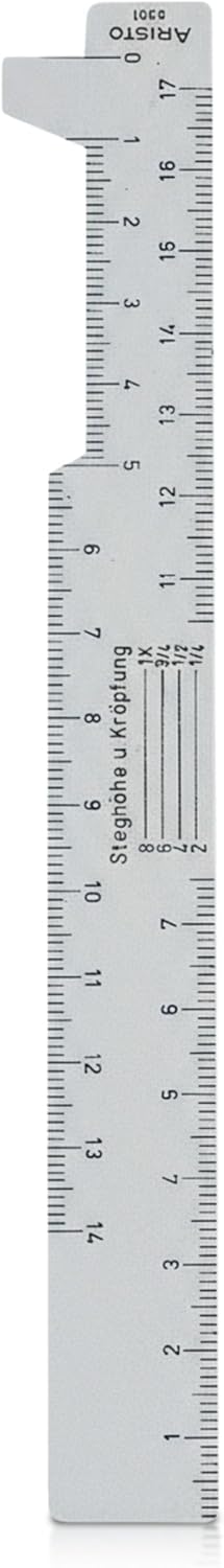 Multipurpose PD Optical Ruler for Reading Pupil Distance Meter Eye Ophthalmic Straight Edge, Comfortable and Lightweight Optical Ruler to Measure Height of the Pupil and All Lengths of Frames