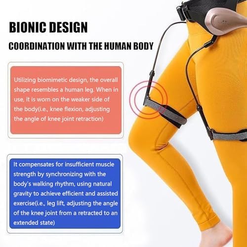 Bionic Body Power Walking Aid – Exoskeleton Assistance for Walking, 50% Effort Reduction, Lower Limb Rehabilitation Training for People with Limited Mobility