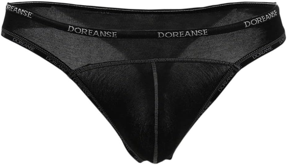 Doreanse 1216-BLK BLK Naked Thong