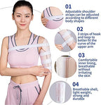 Humeral Shaft Fracture Splint Lightweight and Breathable Humeral Fracture Brace for Upper Arm, Shoulder, Left/Right Arm, Long-Bone Humerus Fracture for Men and Women（Small）