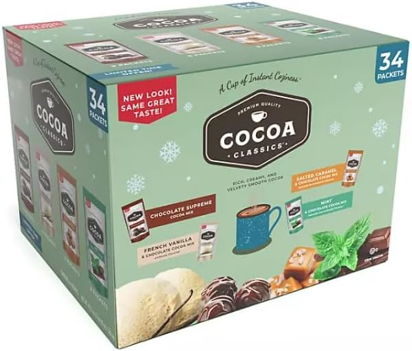 Cocoa Classics Cocoa Mix, Variety Pack, 34 ct.