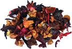 Wild Cherry Hibiscus Herbal Fruit Tea - Caffeine Free Loose Leaf Bulk Herbs and Fruit - 5 Oz Pouch