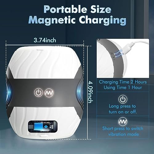 JITEM Electric Leisure Product, Smart Men's Fitness Equipment, 10-Speed Rotation, USB Fast Charging, size