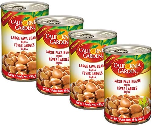California Garden Bajela Large Fava Beans 450g (4 cans)