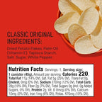 The Good Crisp Company Minis Original Gluten-Free Potato Chips, 1.6 Oz Cans (Pack of 12), Non-GMO, Allergen Friendly, Potato Chip Snack Pack