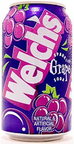 Welch's Sparkling Soda, Grape, 12 Fl Oz (Pack of 12)