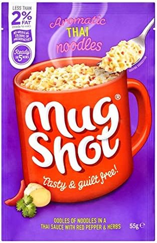 Mug Shot - Thai Noodle Flavour - 55g (Multi-Pack - 5)