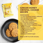 Instant Ginger Honey Crystals Family Value Pack 60 Sachets 18g per Sachets (Total 38oz/ 1080g) By Prince of Peace