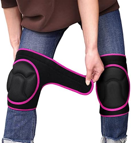 Women Men Knee Pad Suitable for House Working, Floor and Carpet Cleaning, Gardening Maintain, Construction Work, High Elastic Fabric Men Knee Pads Protect Knee Safety