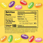 Bulk Jelly Bean Candy Large Bucket - 54oz Assorted Fruity Flavors, Soft, Chewy JellyBeans Bulk Resealable Jar for Easter Baskets, Candy Buffet, Egg Hunts, & Treats - JellyBeans