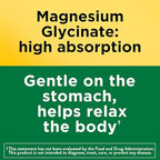 Nature Made Magnesium Glycinate 200 mg per Serving, Magnesium Supplement for Muscle, Heart, Nerve and Bone Support, 60 Magnesium Bisglycinate Capsules, 30 Day Supply