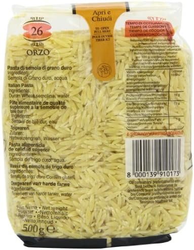 Garofalo Orzo 500g (Pack of 4)