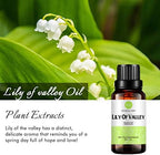 Lily of Valley Essential Oil (30ML), 100% Pure Natural Organic Aromatherapy Lily of Valley Oil for Diffuser, Massage, Skin Care, Yoga