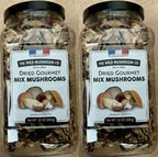 (Pack of 2) The Wild Mushroom Co. Dried Gourmet Mix Mushrooms, Premium, Quality, Packed in France, Net Weight 12 oz (340g)