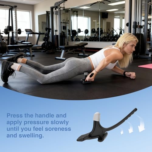 AISZG Psoas Release Tool-Hip Hook Psoas Muscle Release Tool Fully Adjustable for Iliacus, Waist Pain Sciatica, Back&Posture Relief, Hip Flexor Release Tool and Trigger Point Massage Tool