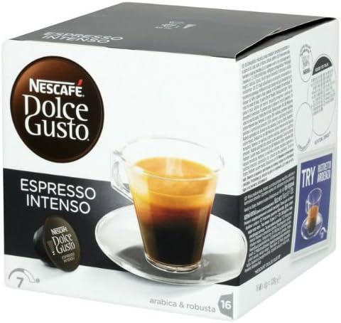 Nescafe Dolce Gusto Espresso Intenso 16 per pack - Pack of 6