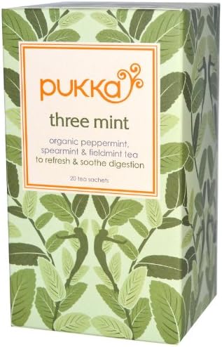 PUKKA Organic Three Mint Tea, 20 CT