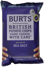 Burts Potato Chips Sea Salted 150 g (Pack of 10)
