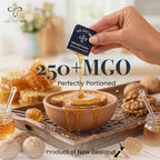 Manuka Honey Snap Packs – 100% Pure New Zealand Manuka Honey | 12 Single-Serve Sticks | Natural Immunity Support, Energy & Wellness On-the-Go | Halal, Kosher & Glyphosate-Free