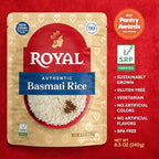 Royal Basmati Rice - Ready to Heat Basmati Rice - (6 Pack) 8.5 oz Microwaveable Pouch