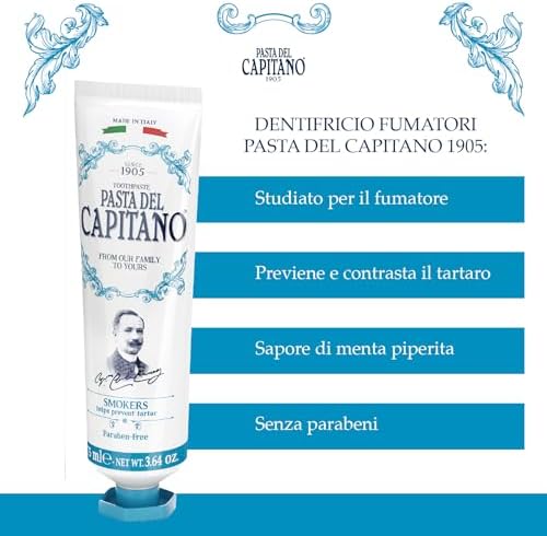 Pasta del Capitano 1905 Smokers (3.64 Fl Oz / 103g)