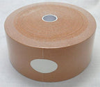 Therapist’s Choice® Kinesiology Tape, 2"x105' PRE-Cut Bulk Roll (Beige), PRE-Cut into Easy-to-Apply 10 inch Strips.