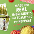 Tilda Ready To Heat Peri Peri Rice, No Artificial Colors, Flavors or Preservatives, Vegan & Vegetarian Friendly, Gluten Free & Non-GMO, 8.5 Ounce (Pack of 6)