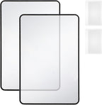 Dimeho 4 Pcs Page Magnifying Sheet 3X 5X Clear Lightweight Magnifier Flat Plastic Optical Fresnel Lens Handy Card Size Magnifier Bookmark for Seniors Reading Small Prints People with Low Vision