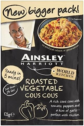 Ainsley Harriott Roasted Vegetable Cous Cous (125g) - Pack of 6