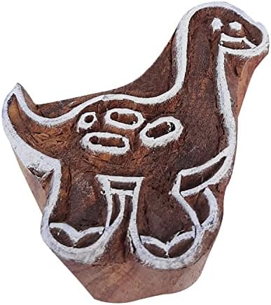 Royal Kraft Wooden Stamps DIY Fabric, Textile, Clay, Pottery, Paper, Henna Printing Blocks THDtag136