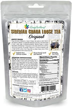 Siberian Chaga Mushroom Loose Tea 4 Oz. (113g.) Caffeine Free Natural Immune System Booster and Body Healer (Original)