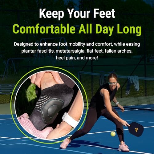 Strutz Sole Angel - The Original Patented Arch Support and Compression Technology - Plantar Fasciitis Support - Ease Discomfort and Improve Mobility - Metatarsal Foot Pads for Women and Men - 1 Pack