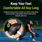 Strutz Sole Angel - The Original Patented Arch Support and Compression Technology - Plantar Fasciitis Support - Ease Discomfort and Improve Mobility - Metatarsal Foot Pads for Women and Men - 1 Pack
