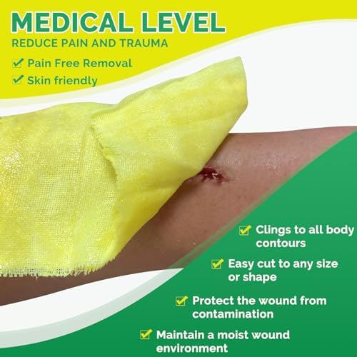 Xeroform Petrolatum Dressing 2inx2in 25 Individual Pack Wound Dressing, Non-Adherent Gauze Pads for Wounds, Partial Thickness Burns, Lacerations, Skin Grafts, Recipient Sites, Sutured Wounds