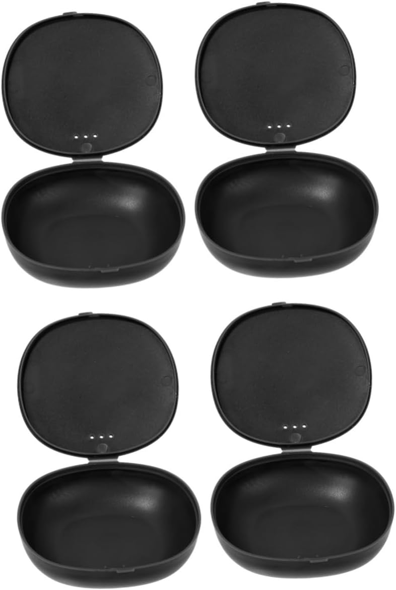 FRCOLOR 4pcs Cups Protective Case Reusable Period Box Holder Compact for Travel Everyday Use