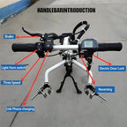 500W Electric Wheelchair Conversion Kit,Electric Handcycle Wheelchair Attachment,Wheelchair Tractor Pull Device Portable，Range62Km. A