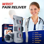 FEATOL Wrist Brace Splint Carpal Tunnel for Women Men, Night Wrist Sleep Support Brace, Right Hand, Medium/Large, Pain Relief for Sprain, Arthritis, Tendonitis