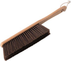 Hand Broom Wooden Long Handle, Soft Bristles Bench Brush Dusting Tool for Carpet,Furniture,Fireplace,Counter,Shop (Size : 37cm)