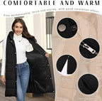 Long Puffer Vest Women Quilted Hooded Vest Zip Up Sleeveless Vests Outerwear Padded Jacket Warm Winter Coat 2026