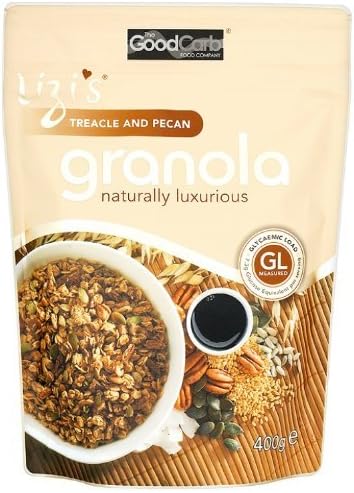 (2 Pack) - Lizi's - Treacle Pecan Cereal | 400g | 2 Pack Bundle