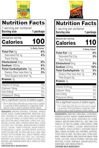 Funyuns Onion Flavored Rings, Variety Pack, 0.75 Ounce (Pack of 40)