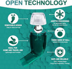 Flutter Valve Breathing Exercise Device for Lungs, Portable Lung Exerciser & Mucus Clearance Device, Adjustable Resistance for Mucus Removal