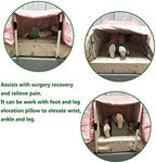 Zelen Blanket Lifter Foot Surgery Tent Cradle Bed Sheet Lifter Blanket Lift Bar Support Medical Tent Adjustable Bed Foot Protector for Feet Ankle Surgery Recovery Arthritis Leg Cramps Gout Care