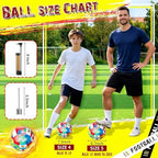 Tellingyou 2026 World Flag Soccer Ball Bulk with Pump Needle Multi-Country Design for Adults Team Training Club Events Sports Parties and Soccer Fan Gifts